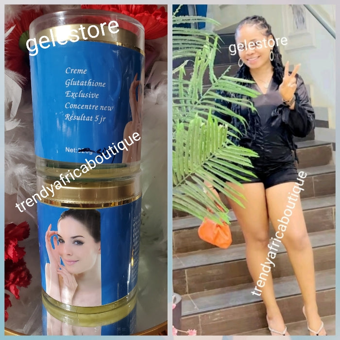 NEW PRODUCT ALERT: x 1 jar Glutathion Exclusive concentre Body cream 5 days results