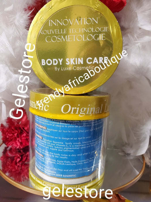 New product alert: 3pcs. Set Egyptian magic supreme white capsule collegen super whitening half cast glowing body cream, body treatment oil & soap👌