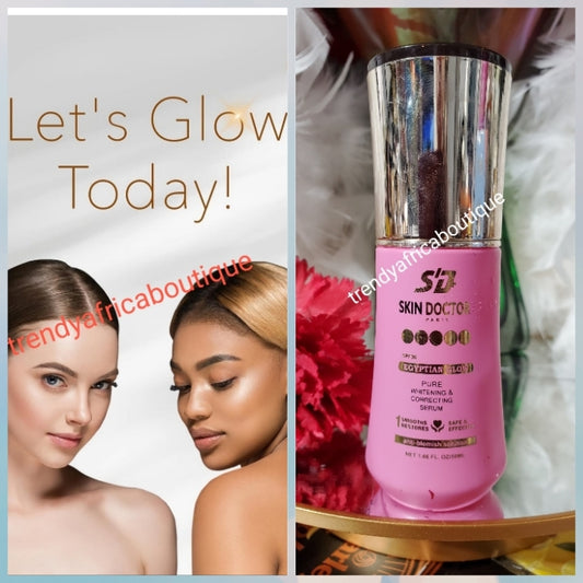 Skin Doctor paris egyptian glow pure whitening & corrective serum spf30. Anti blemishes x 1