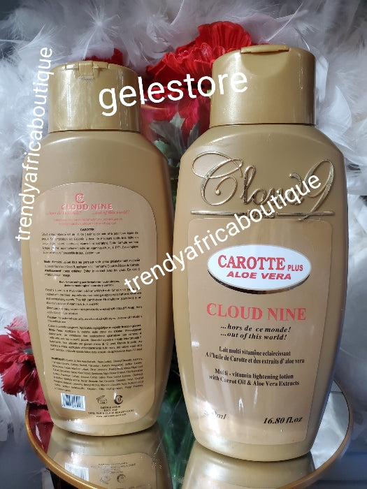 Wolke 9 Paris. Vitamin Whitening-Körperlotion mit Lemon Plus- und Mango-Extrakten, 500 ml. Schöneres, strahlenderes Hautbild: Hydrochinon KOSTENLOS!!