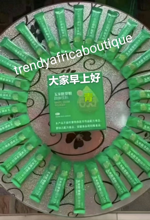 Sudoku maize Germ powder.  Meal replacement solid beverage. Best supplements. 30 sachets per box. Price is for one box. Mix into 8oz water. Energy & health wellness drink 👌