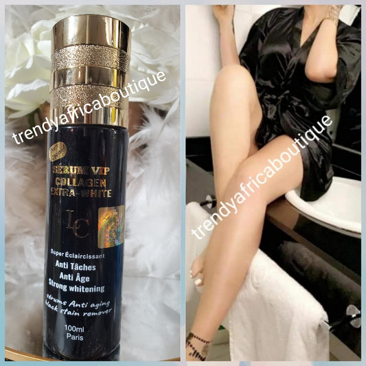 NEW BANGA!!! SERUM VIP COLLAGEN EXTRA WHITE anti aging, anti Stains strong whitening Serum BLACK STAINS remover🔥🔥👌 100ml x 1