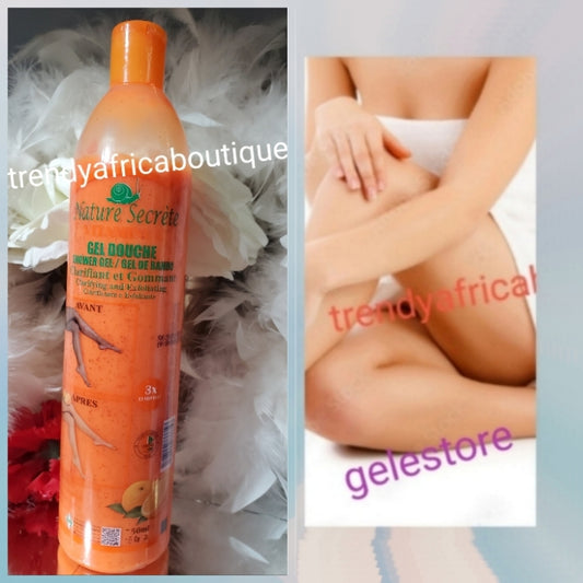 Nature Secrete Vitamin-C shower gel clarifying & exfoliating 3x clarifiant 500ml x 1