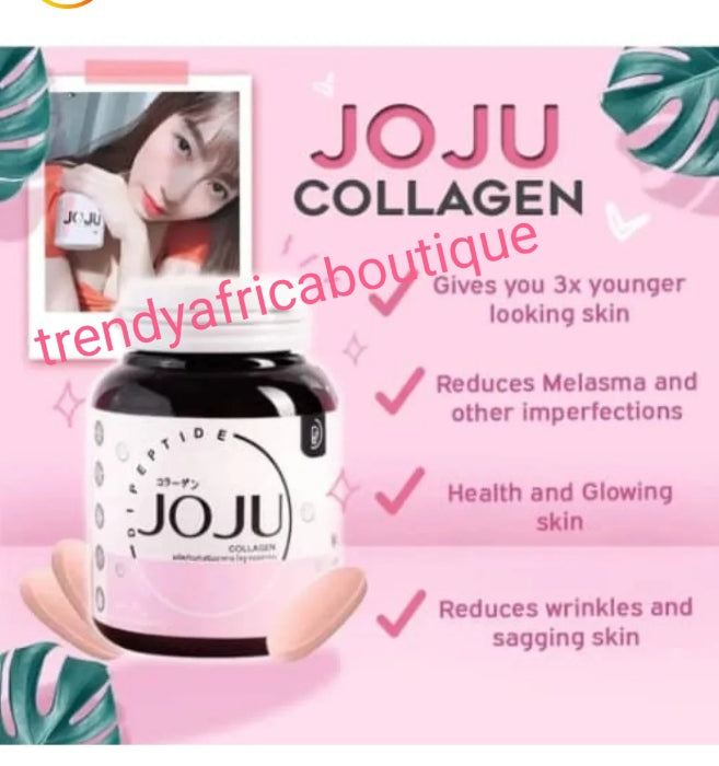 X 3 sale:  AUTHENTIC Joju collagen  ANTI ACNE supplements 30 cap in bottle. Skin brightening, Smoothen & clean skin