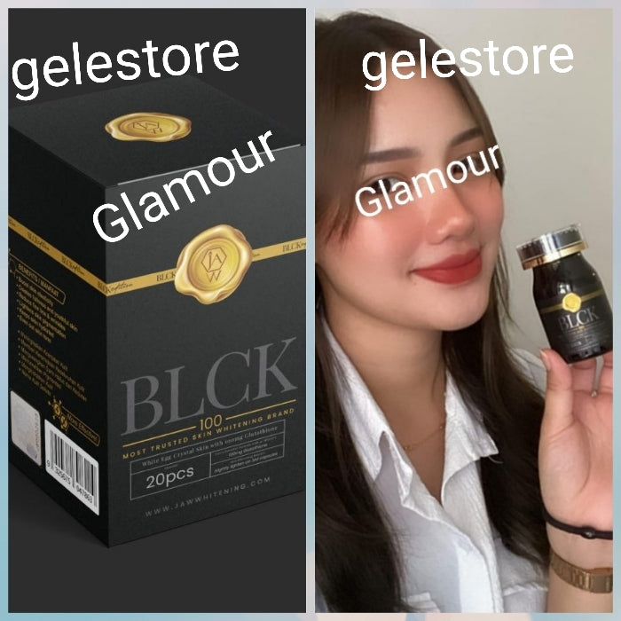 x 1 Flasche. New Jaw Black Egg Kristallklare Ergänzungsmittel für die Haut. Strahlende und strahlende Haut, 20 Kapseln/Flasche. 4X effektiver als Kieferweiß.