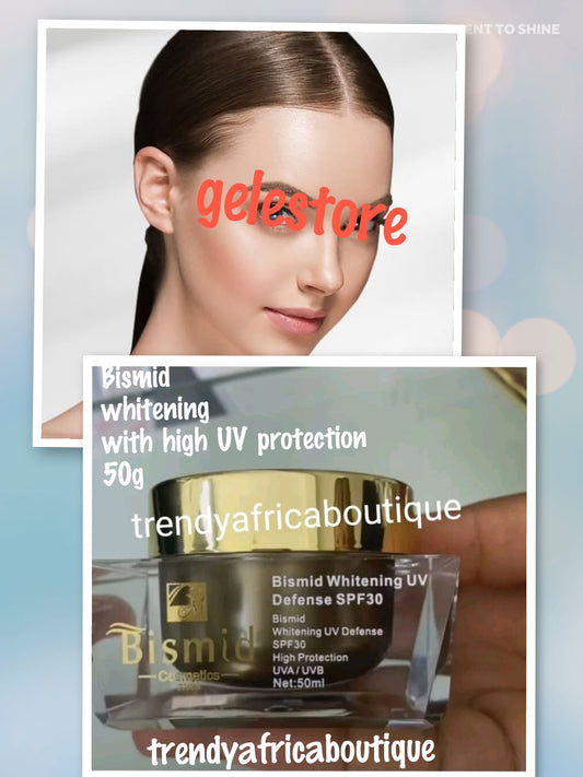 New product alerts: Bismid costmetics Whitening UV Defense face cream spf30. High production UVA/UVB. 50ML X 1