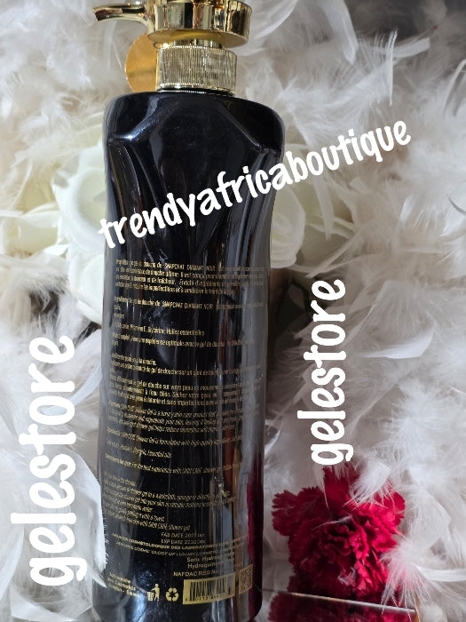 5pcs. Exclusive ORIGINAL Lait SNAPCHAT Diamant Noir (Black) shower gel, body milk, tube cream, Serum & face cream Beauty without filter 👌