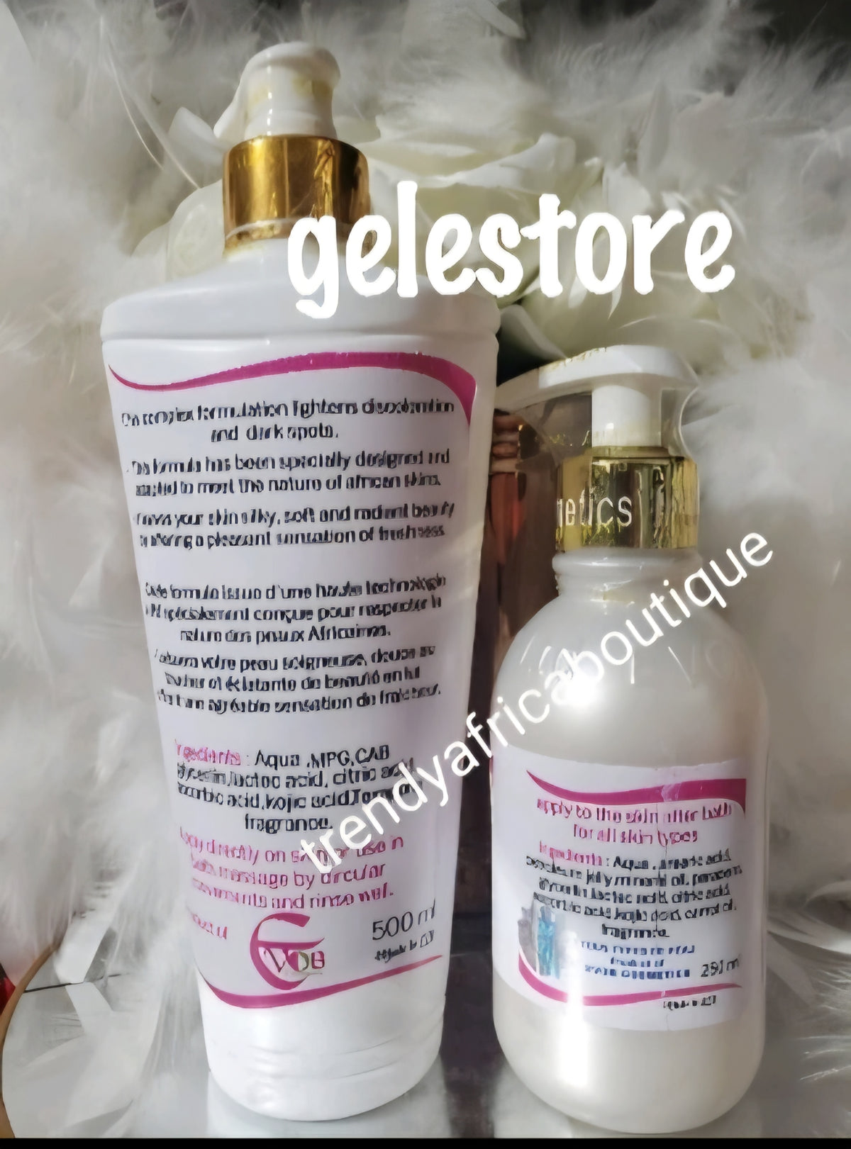 2pcs set; Madam white flawless skin. Universal corrector. Xtra whiteni ...