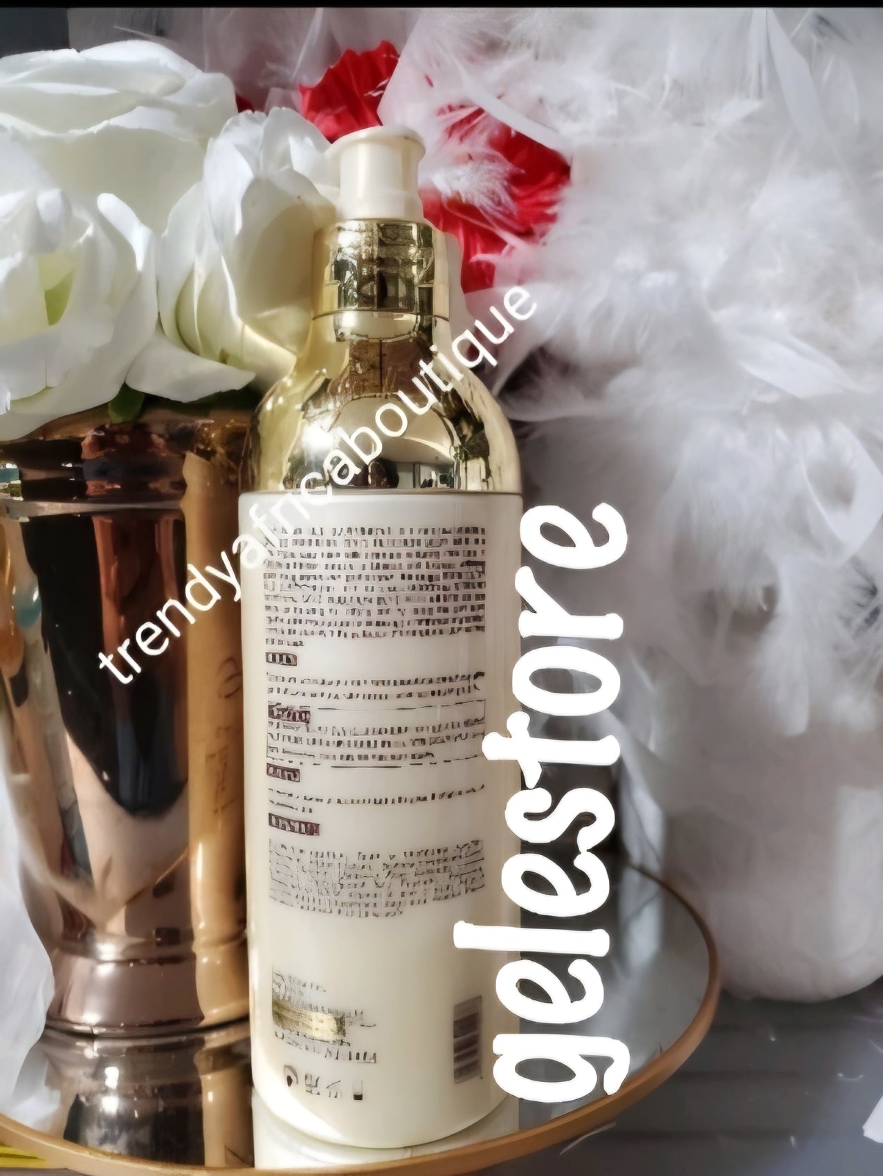 X 1 bottle Easy Glow strong whitening gold body lotion 538ml x 1 bottle sale. Gluta C 180000mg. Fast action