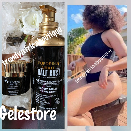 Another Bangar!! 2pcs. European White Half cast body lotion 5 days. Spf 50 & the facial cream. Glutathion & funnel seed. Anti aging set.