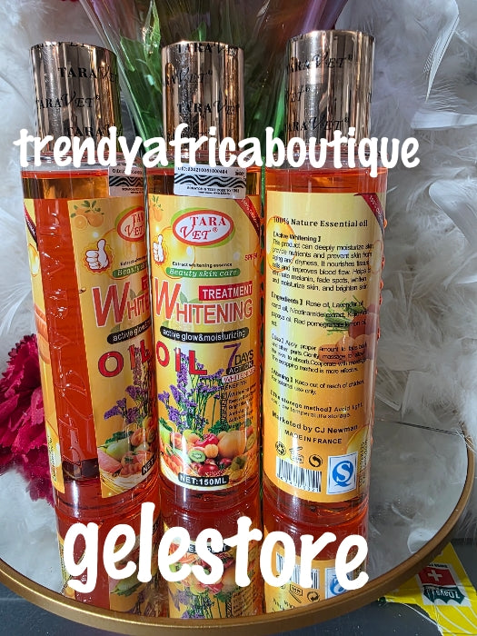 New product alert: Tara Vet beauty skin care whitening treatment oil. Active glow & moisturizing anti aging oil 150ml x 1