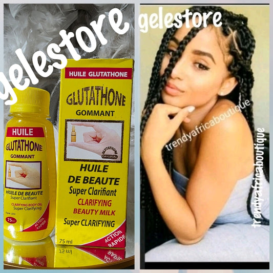 Another Banga oil: glutathione super clarifying beauty milk. Beauty oil for knuckles, knees, elbows and more 75ml x 1 bottle sale