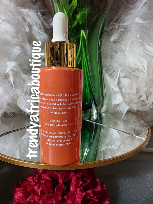 New product alert: Cyprus Gold Vitamin C facial booster serum. 50ml x 1. Promotes healthy, younger looking and radiant skin. For face and neck
