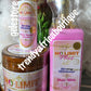 3pcs set perfect combo:No Limit pink whitening body milk, black soap and no limit whitening booster serum/oil new package!! Serum