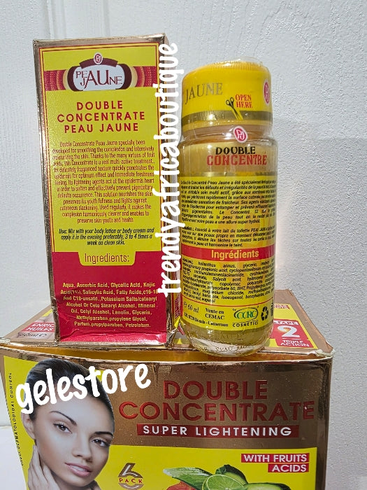 Original Peau Jaune STAGE 2 - Aufhellungsserum 60 ml x 1 IN KÖRPERLOTION MISCHEN. Super aufhellendes, pflegendes Anti-Flecken-Serum.