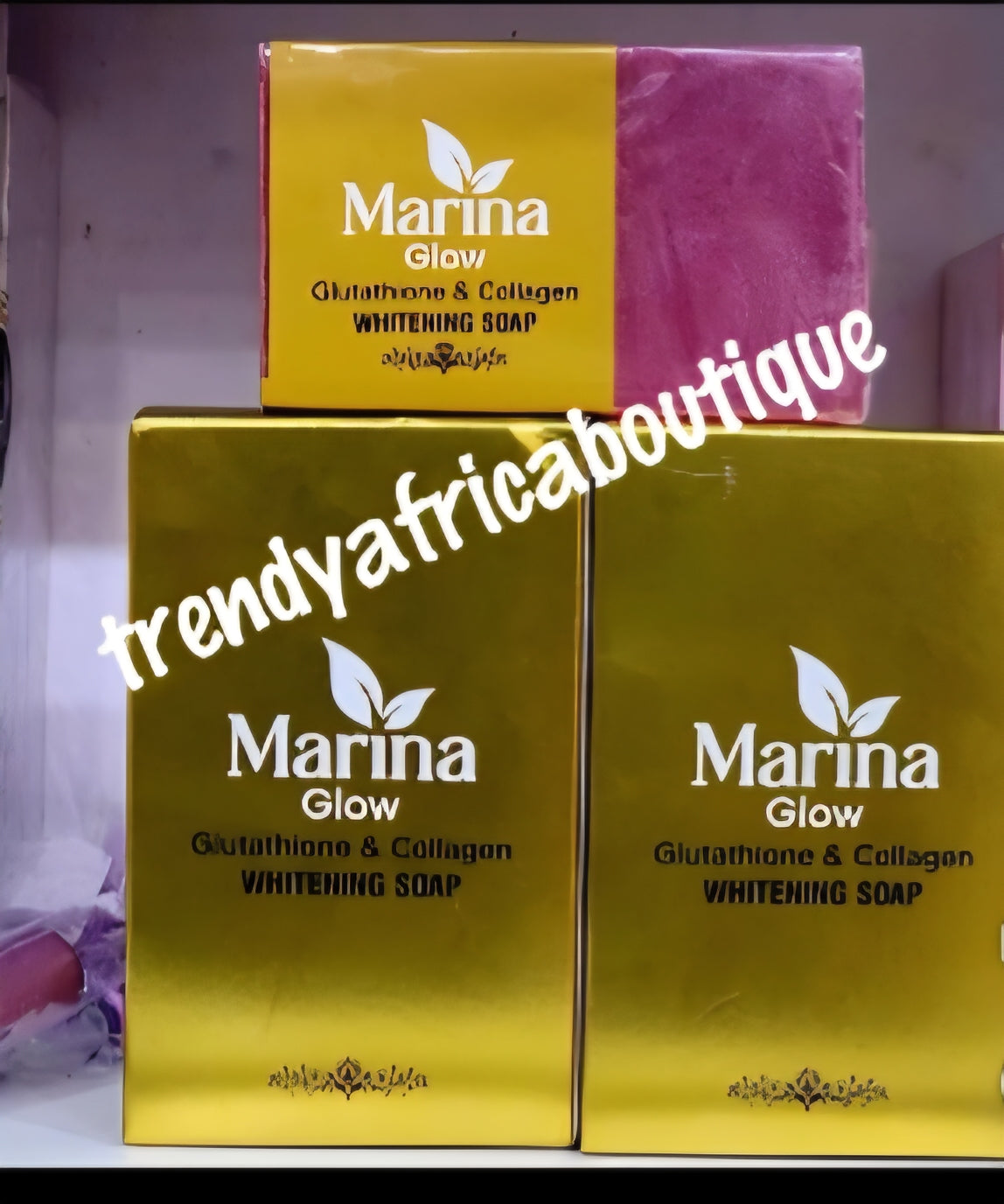 Another Banga! Marina Glow glutathion & Collagen whitening soap. 200g x 1 soap sale