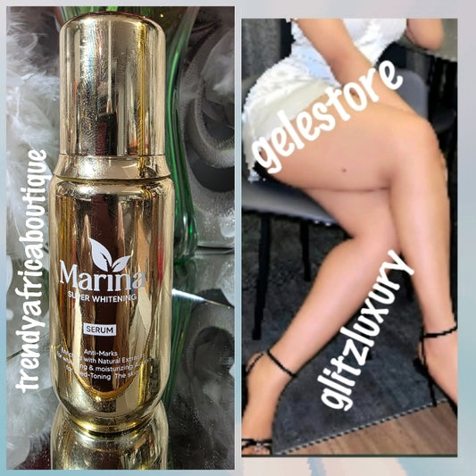 Another Banga! Marina Glow super whitening serum. Anti marks, enriched with natural extracts for even tone skin. 60ml x 1