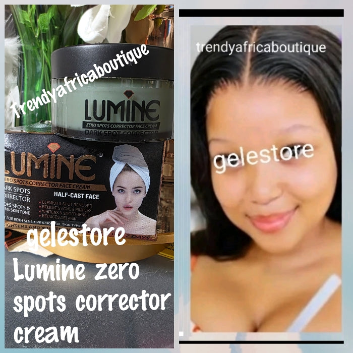 NEW Lumine half-cast face. dark spots corrector cream. Zero spots corrector face & neck cream 50gx 1