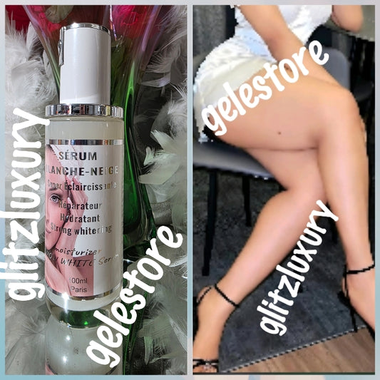 New products alert: Lait Neige blanche Snow white anti aging whitening  repair serum. Corrector, moisturizing, anti-aging with glutathion, snail slime, Arbutin💪👌100ml