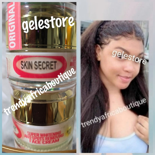1 jar sale: skin secret whitening and spots removing face cream. Spf 15. 30ml x 1 jar sale. Suitable for all skin types. (Copy)