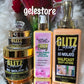 White & Treatment set 4pcs. 🔥 Glitzluxury newly enhanced 10D Rich aunties molato half-cast body lotion, 400g rich aunty molato soap, face cream & Glitzluxury NATURAL FAIRNESS TREATMENT BUTTER LOTION👌💯🔥