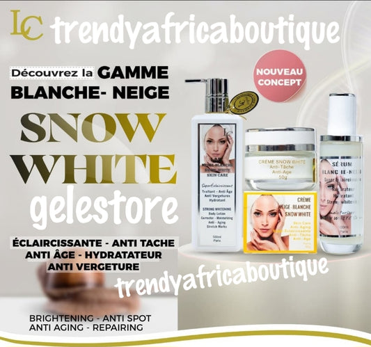 New products alert: 3pcs Banga!!! Lait Neige blanche Snow white anti aging whitening body lotion, face cream & serum. Corrector, moisturizing, anti-aging, anti stretch marks 500ml x 1. (Sister to Snapchat blue)💪👌