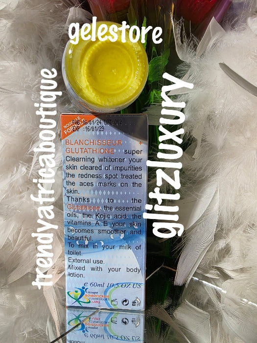 Gluta C-Konzentrat, intensiv aufhellendes und strahlendes Serum/Öl. 120-ml-Flasche. Verleiht einen schönen gelben Unterton 