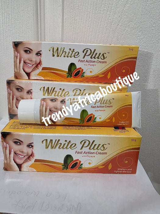 Another Banga cream : Whiteplus papaya  face cream. brighten and lighten the face 50gx1