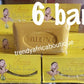 6 soap sale: 💯 AUTHENTIC Belle face 3n1 formular whitening and treatment bar soap. Fast action. Formulated with carrote extract and fruit acid & glutathion. 200g bar × 6 soap sale.