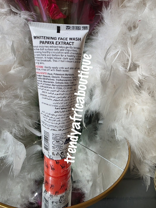 ANOTHER BANGA!!! YC  Whitening Face wash with papaya. 100ml x 1. Smooth & soften skin. Reduces pimples