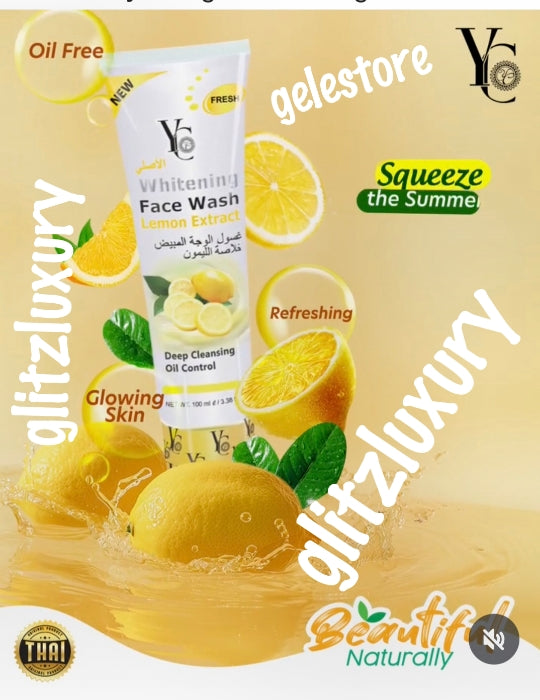Another Bangar: YC Whitening face wash. Deep cleansing & oil control with pure lemon extracts properties. 100ml x 1