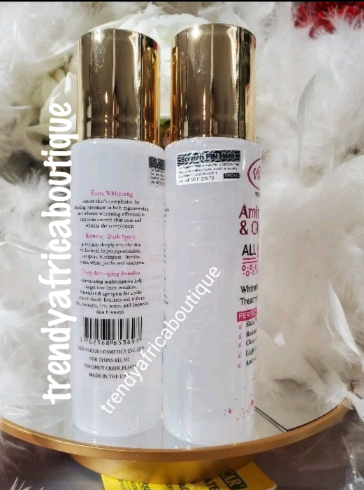 Perfect combo: Veetgold Amino acid & glycolic x3 triple strenght shower gel  and treatment Oil with spf 30. All skin type