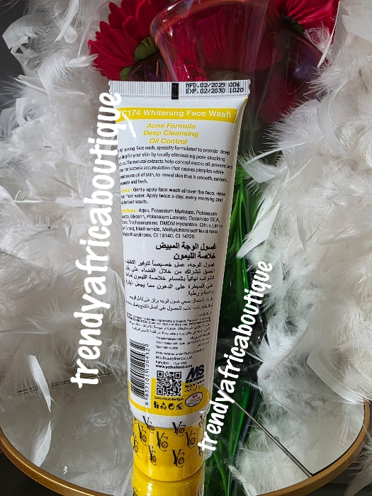 Another Bangar: YC Whitening face wash. Deep cleansing & oil control with pure lemon extracts properties. 100ml x 1