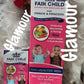 2pcs. combo Fair Child natural softening, nourishing and glowing kids body lotion and soap with amino acids and glycerin. One soap & one lotion