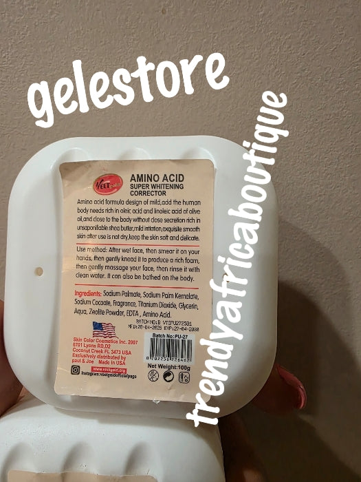 3-teiliges Set: Kombination: Veetgold Daily Advance Repair Body Lotion, 500-ml-Flasche. Veetgold 3-in-1-Öl 150 ml + Kurkuma-Gesichts- und Körperseifenset zur Korrektur dunkler Flecken
