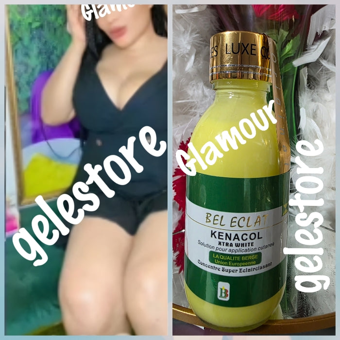 X 1 bottle  Bel Eclate, kenacol serum/oil concentrated solution XTRA WHITE bottle anti-raction oil for prevention, repair & treatment of white patches/dots etc. ONLY Mix into your lotion