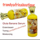 ORIGINAL GLUTA Bananen-Hautaufhellungs- und strahlendes Serum/Öl mit AHA und Vitaminen, 100 ml x 1. Mischen Sie es in Ihre Körperlotion.