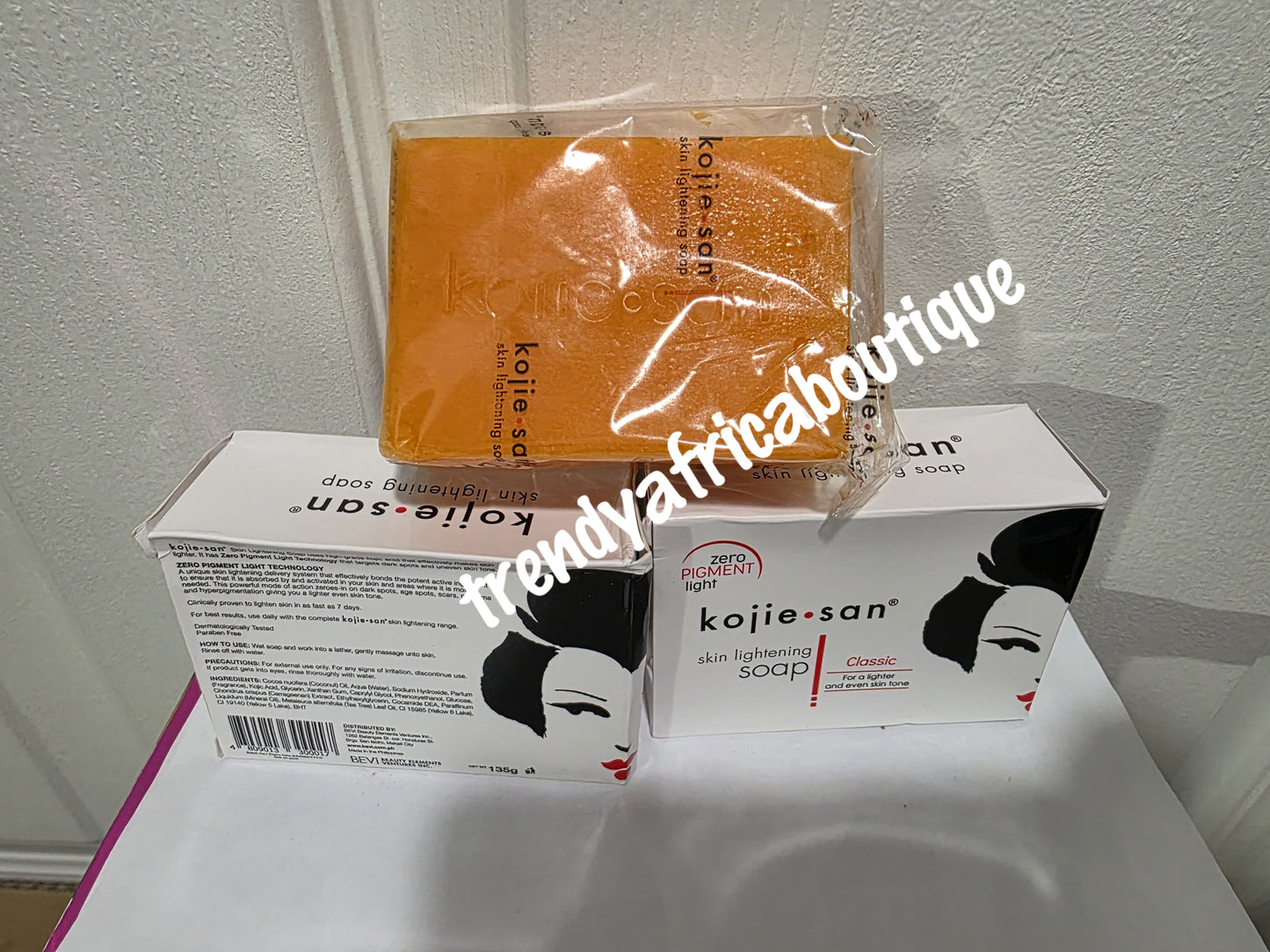 BACK IN STOCK: 2 soap KOjie san skin lightening soap with Kojic acid 100% AUTHENTIC KOJIC ACID SOAP
