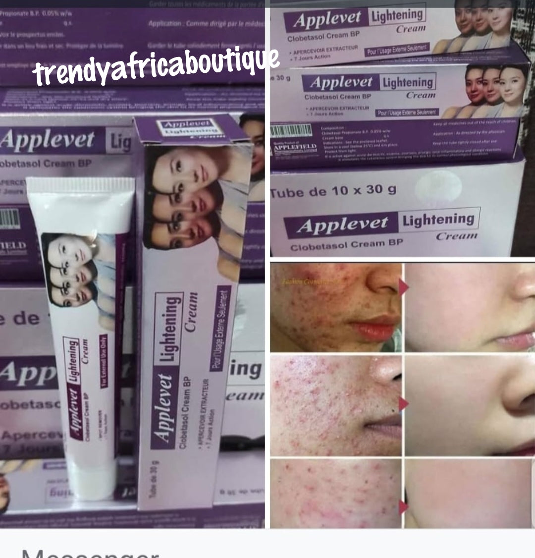 Applevet lightening & Brightening cream spot remover x 1