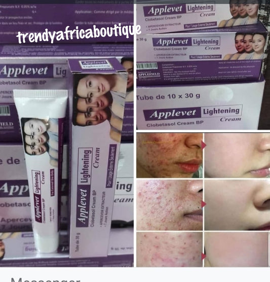 Applevet lightening & Brightening cream spot remover x 1