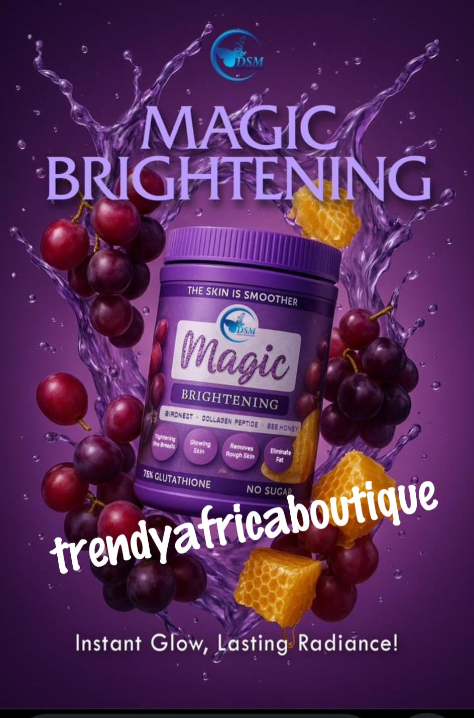 NEU DSM Phyto Magic Brightening mit L-Glutathion und Kollagenpeptidpräparaten. 850gx1 Glas,