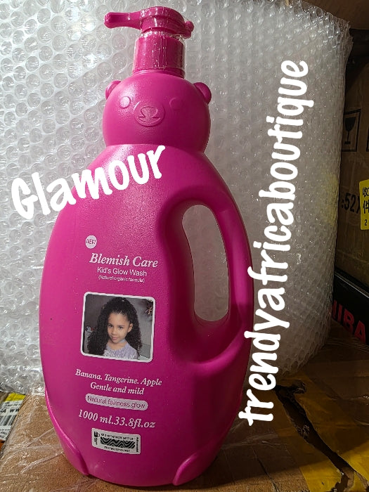 Blemish Care kids glow natural organic formular shower gel. Gentle & mild. 1000ml x 1 💯 Satisfaction