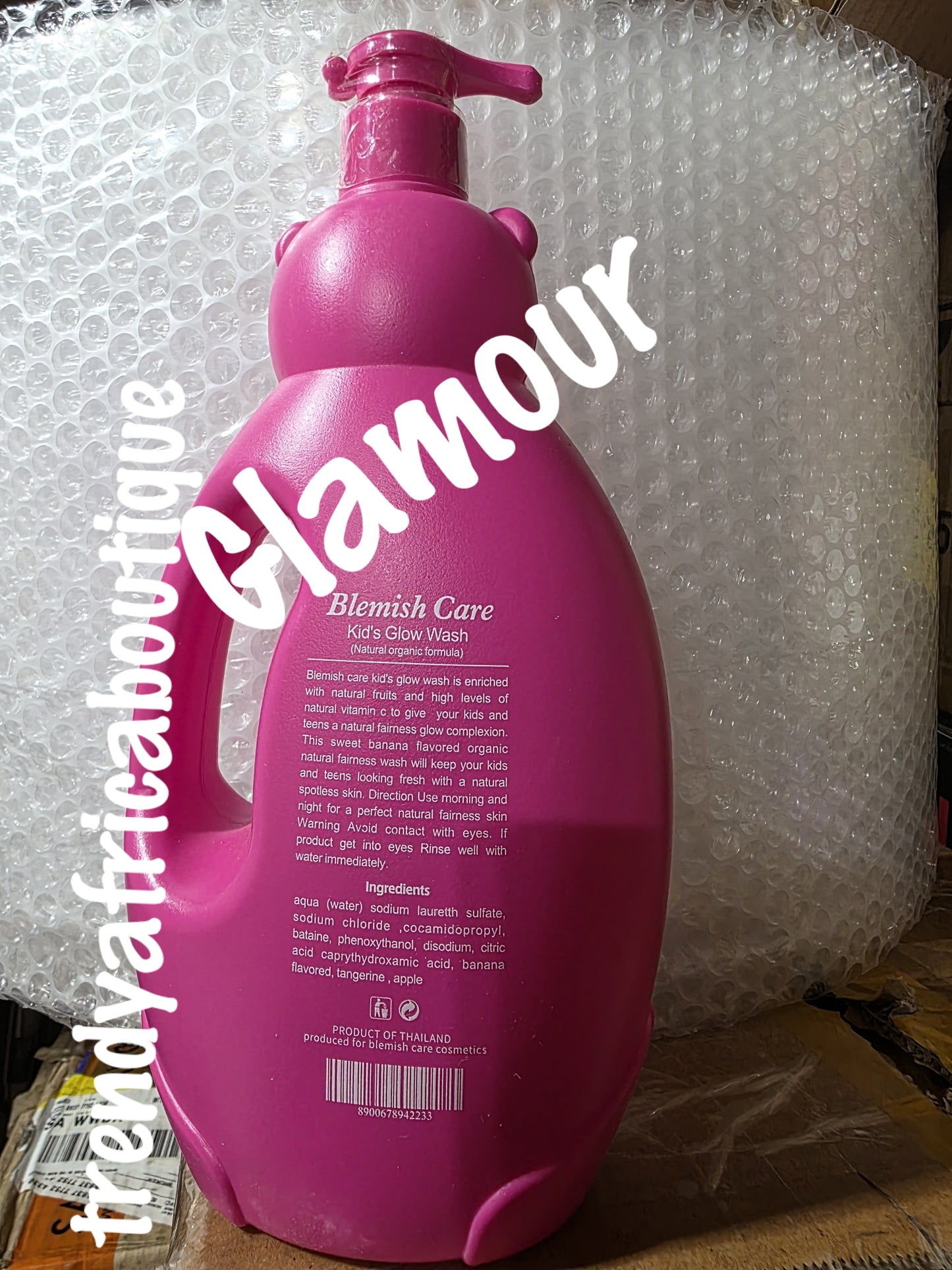 Blemish Care kids glow natural organic formular shower gel. Gentle & mild. 1000ml x 1 💯 Satisfaction