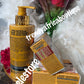3pc set: Pure Egyptian magic whitening Gold maxitone lotion. 300ml bottle, night face cream and soap combo; Hydroquinone free!!