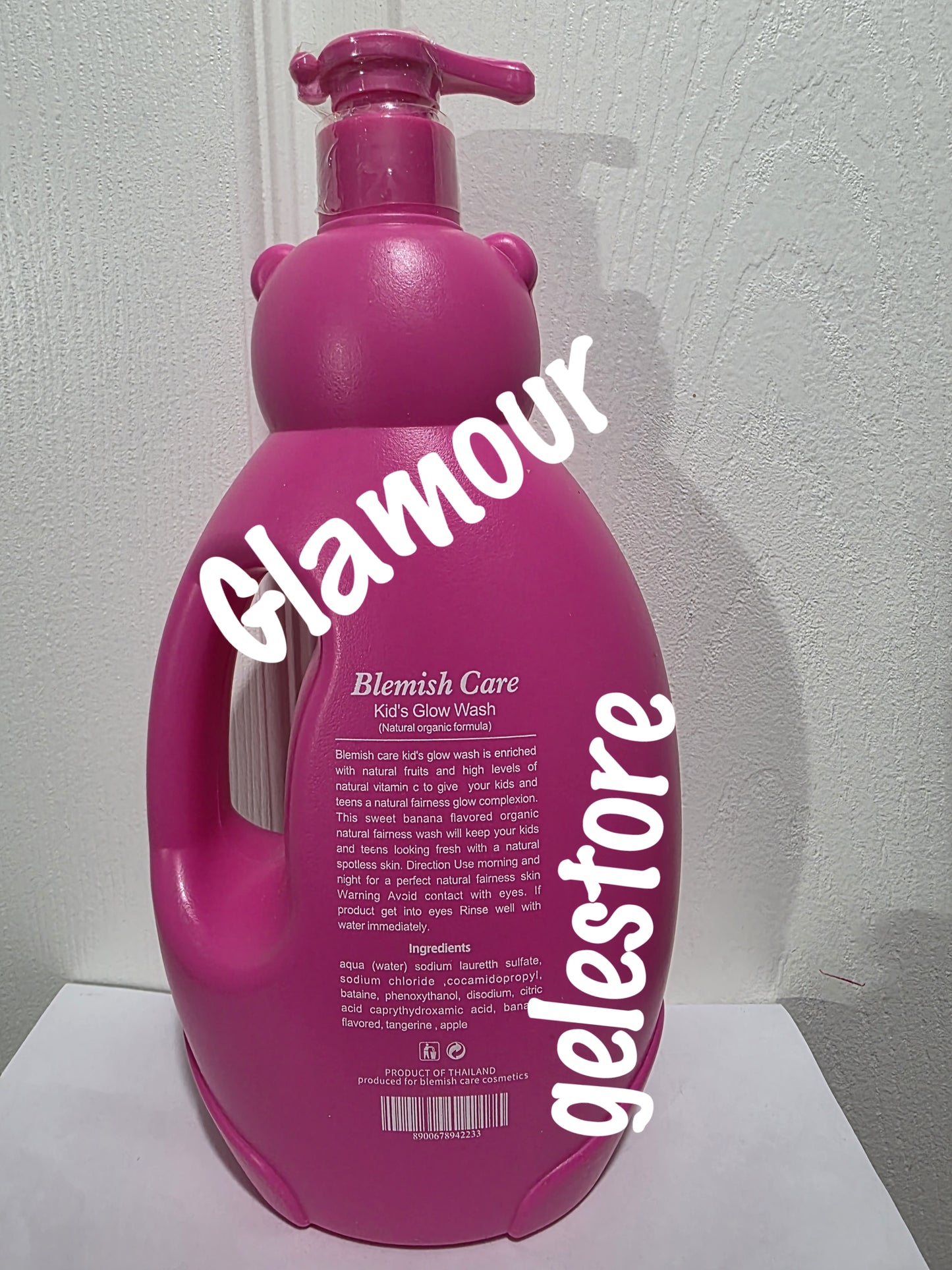 Blemish Care kids glow natural organic formular shower gel. Gentle & mild. 1000ml x 1 💯 Satisfaction