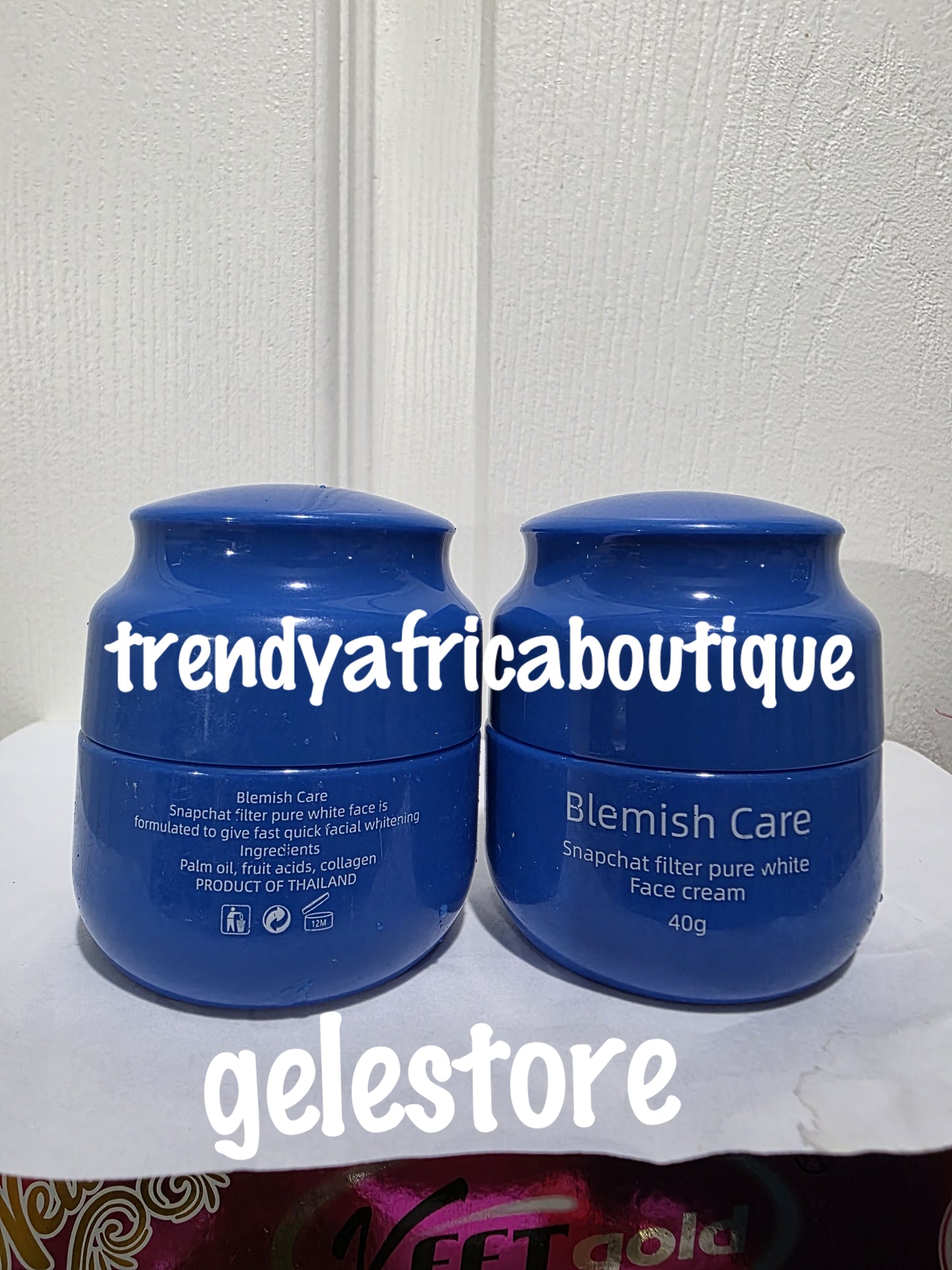 New alert! Blemish care Snapchat filter pure white face cream 40g x 1 with fruit acid & collagen