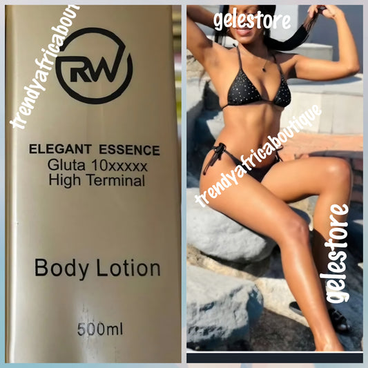 Another banga: RW Elegant Essence Gluta 10x body lotion. Use only at night.  lotion 500mlx1 super effective 👌