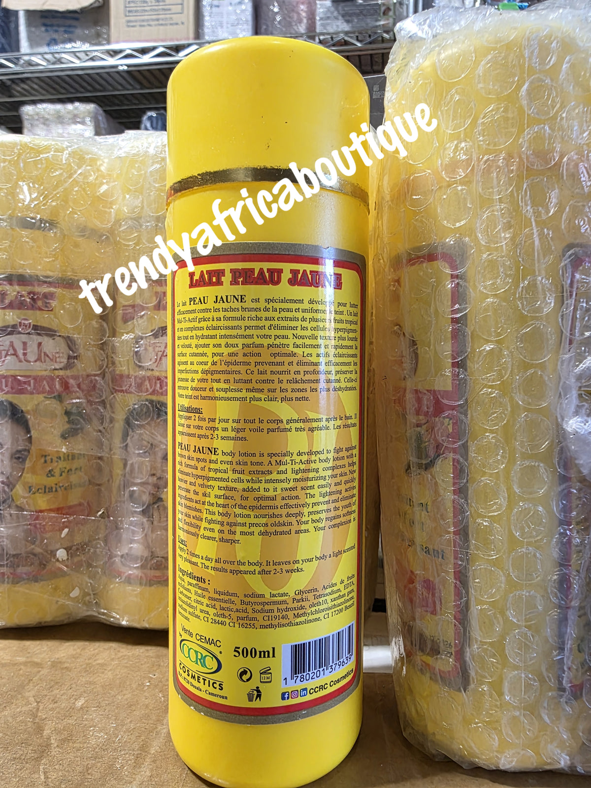Lait  Peau Jaune clarifying  lightening body lotion 500ml.