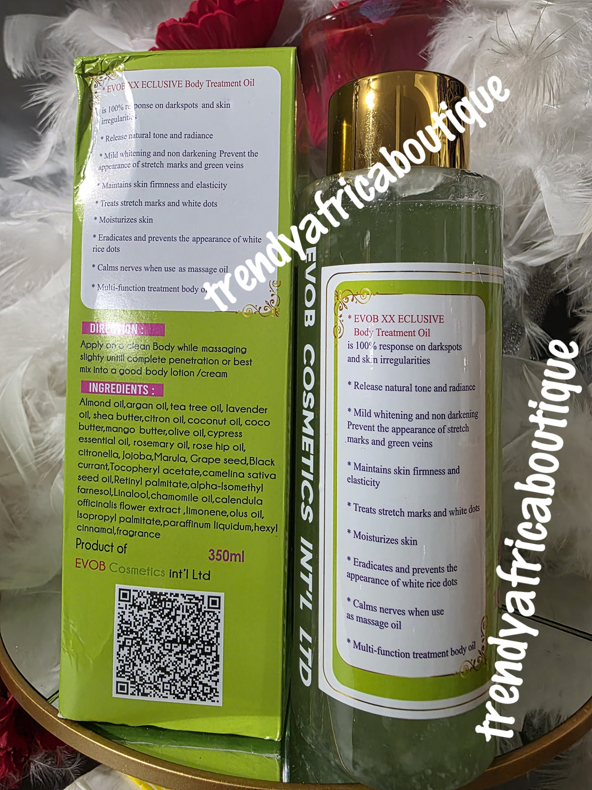 NEW PACKAGING ONE BOTTLE SALE: NO LIMIT Exclusive body treatment oil. 💯 Pure plants extracts. Pure Organic oil 300ml x1. Target stretch marks, rice dots, green veins. Deep moisturizing!