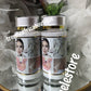 Glutathione whitening serum concentre 120ml bottles. Add to  body lotion or shower gel. Use to remove black knuckles